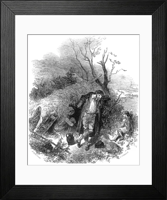 Framed Print : Events / Ireland / Evictions Framed Print : Events / Ireland / Evictions