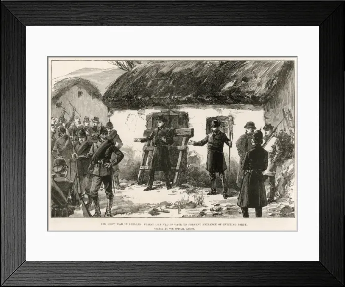 Framed Print : Events / Ireland / Evictions Framed Print : Events / Ireland / Evictions