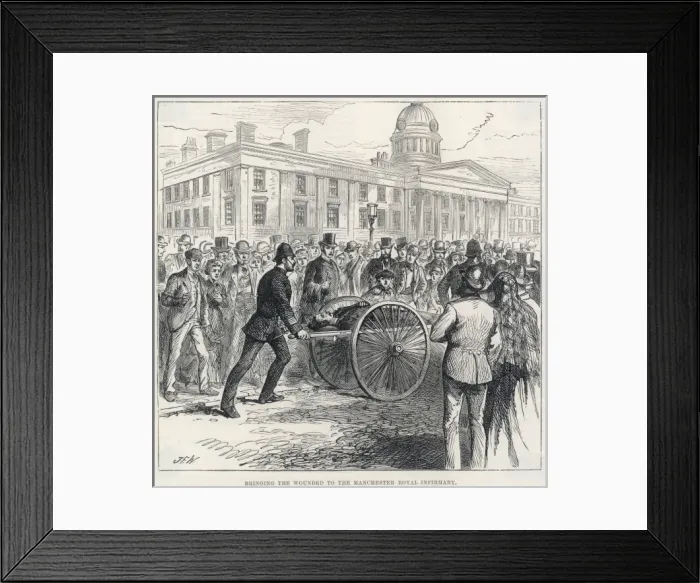 Framed Print : Ambulance / Manchester Framed Print : Ambulance / Manchester