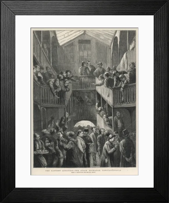 Framed Print : Constantinople Exchange