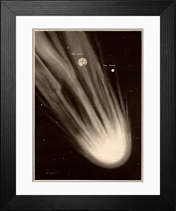 Framed Print : Comet Pons-Winnecke 1921