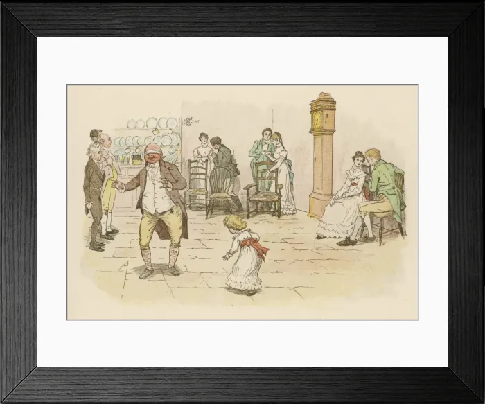 Framed Print : Blind Mans Buff