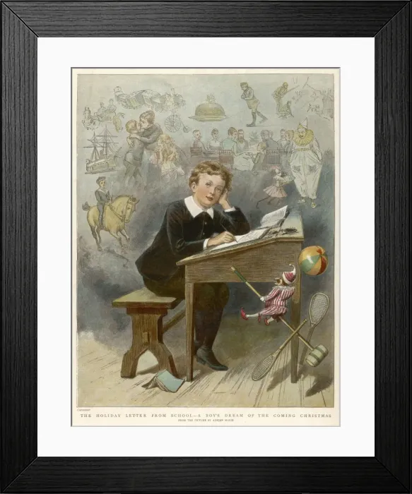 Framed Print : Schoolboys Dream Framed Print : Schoolboys Dream