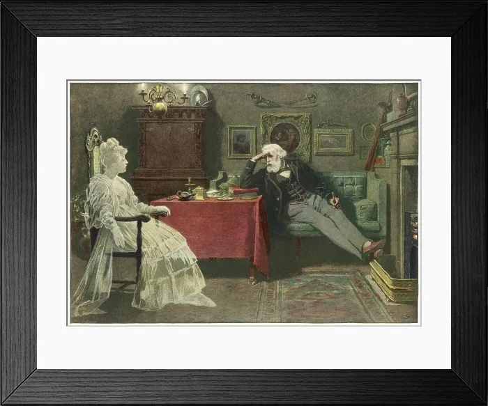 Framed Print : GHOST OF DEAD WIFE