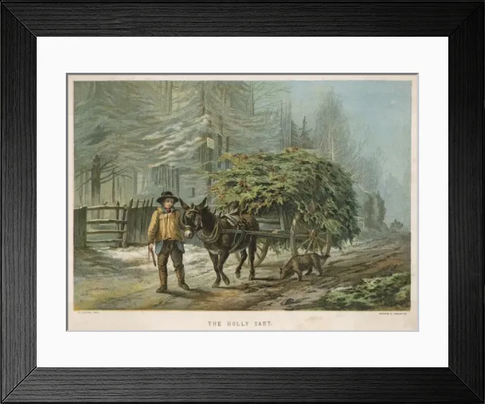 Framed Print : Holly Cart [Duncan]