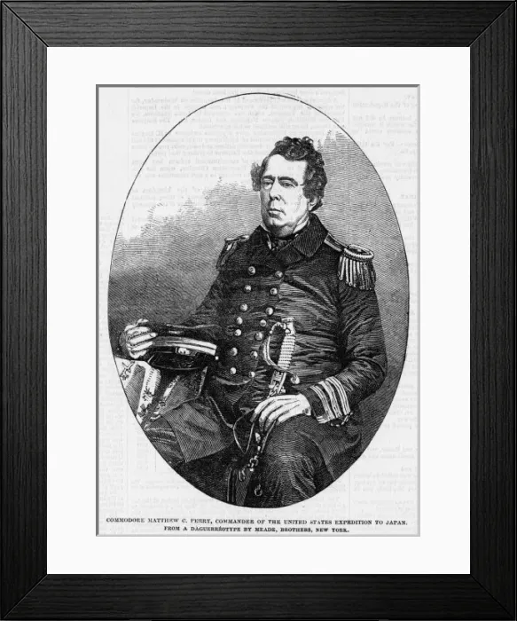 Framed Print : Matthew Calbraith Perry