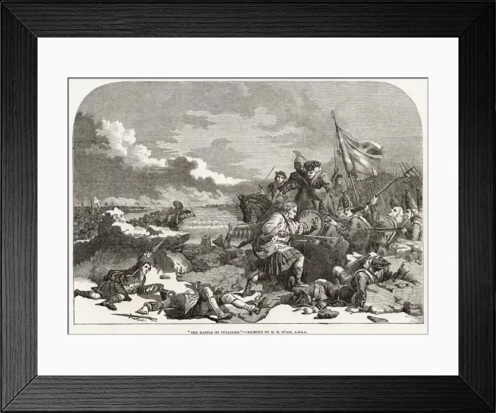 Framed Print : Events / Culloden / Iln Framed Print : Events / Culloden / Iln