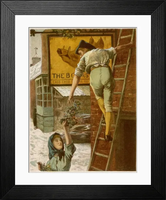 Framed Print : Decorating Village Inn Framed Print : Decorating Village Inn