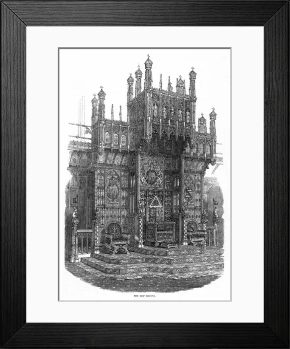 Framed Print : House of Lords 1847 Framed Print : House of Lords 1847