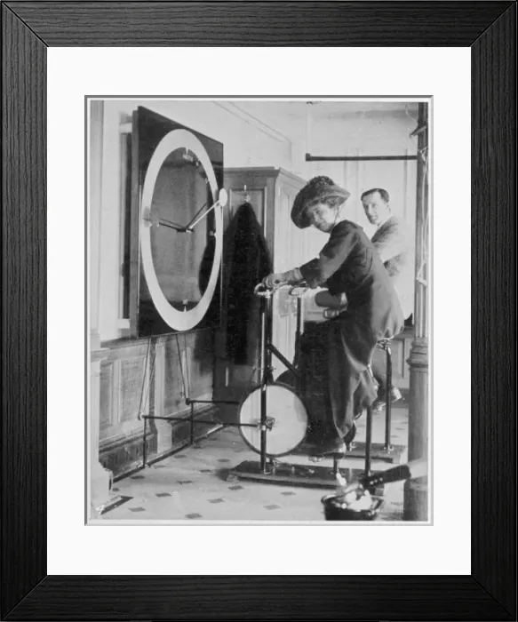 Framed Print : Titanic  /  Keep Fit Room