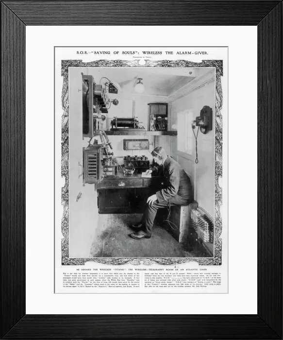 Framed Print : Communications  /  Radio