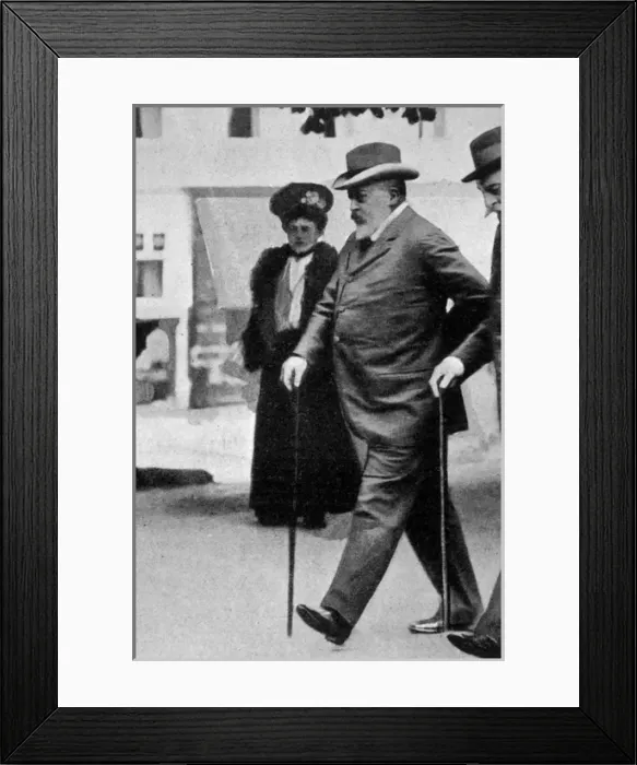 Framed Print : Edward VII in Marienbad Framed Print : Edward VII in Marienbad