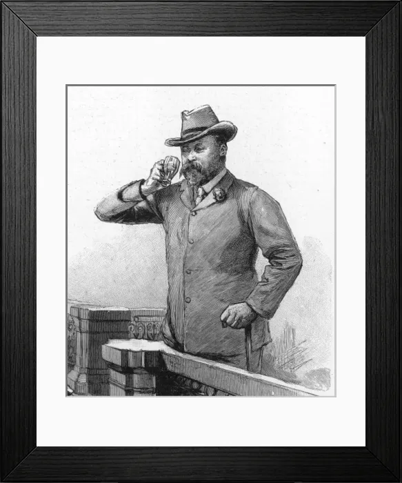 Framed Print : Edward Vii  /  Graphic 1894