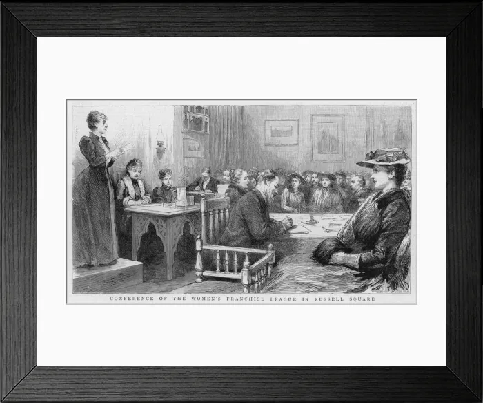 Framed Print : Womens Rights / General Framed Print : Womens Rights / General