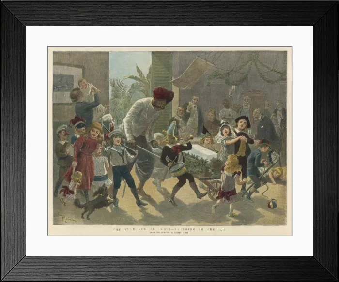 Framed Print : Christmas in India Framed Print : Christmas in India