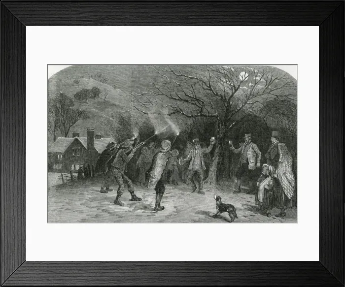 Framed Print : Twelfth Eve 1851 Framed Print : Twelfth Eve 1851