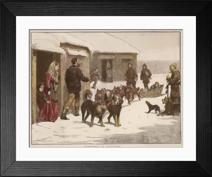 Framed Print : Manitoba Homestead Framed Print : Manitoba Homestead