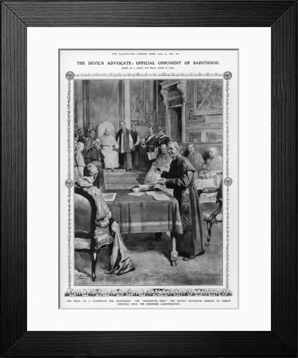 Framed Print : Devils Advocate Framed Print : Devils Advocate