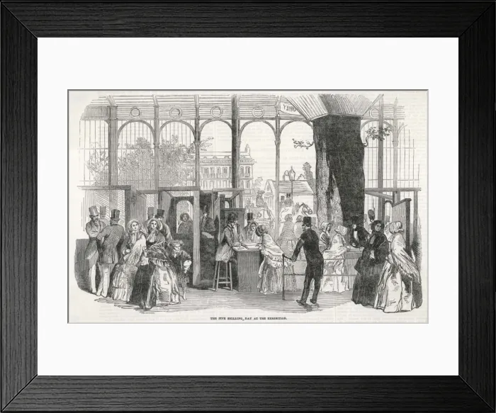 Framed Print : Crystal Palace Entrance