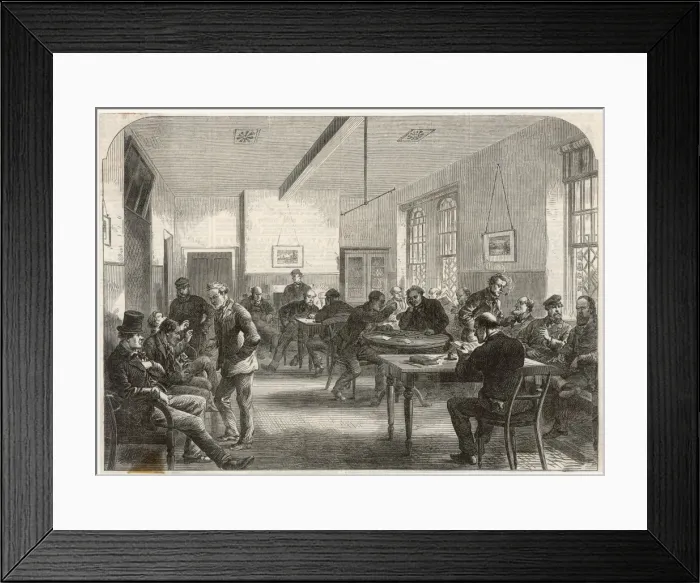 Framed Print : Broadmoor / Male Rec. Room Framed Print : Broadmoor / Male Rec. Room