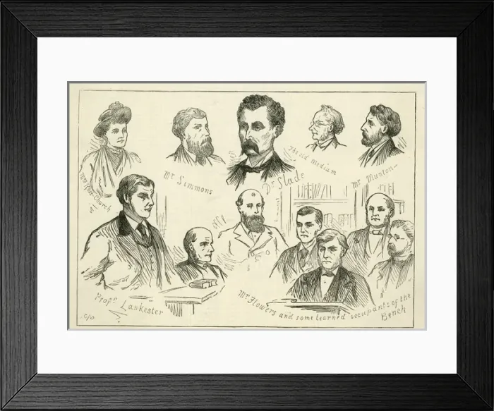 Framed Print : Slade Trial