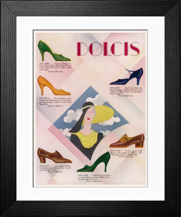 Framed Print : Dolcis Advert 1931 Framed Print : Dolcis Advert 1931
