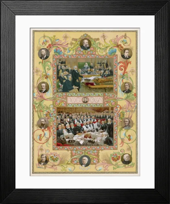 Framed Print : Houses of Commons / Lords Framed Print : Houses of Commons / Lords