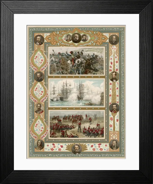 Framed Print : British Victories Framed Print : British Victories