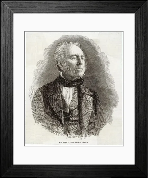 Framed Print : Walter Landor Framed Print : Walter Landor
