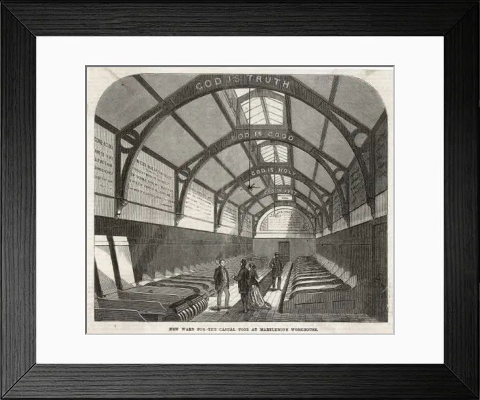 Framed Print : Marylebone Workhouse Framed Print : Marylebone Workhouse