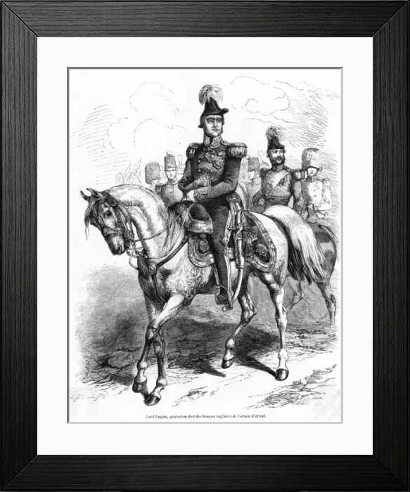Framed Print : Lord Fitzroy Raglan Framed Print : Lord Fitzroy Raglan