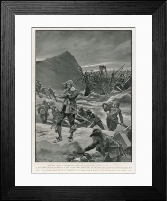 Framed Print : BERMUDA - Somers wreck Framed Print : BERMUDA - Somers wreck