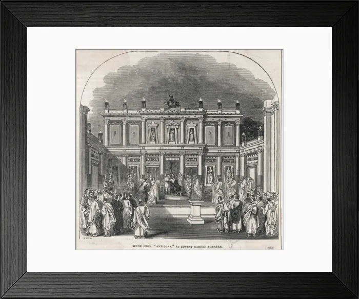 Framed Print : Sophocles / Antigone Framed Print : Sophocles / Antigone