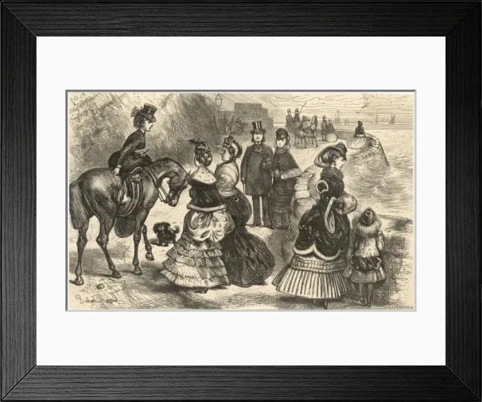 Framed Print : Torquay Promenade