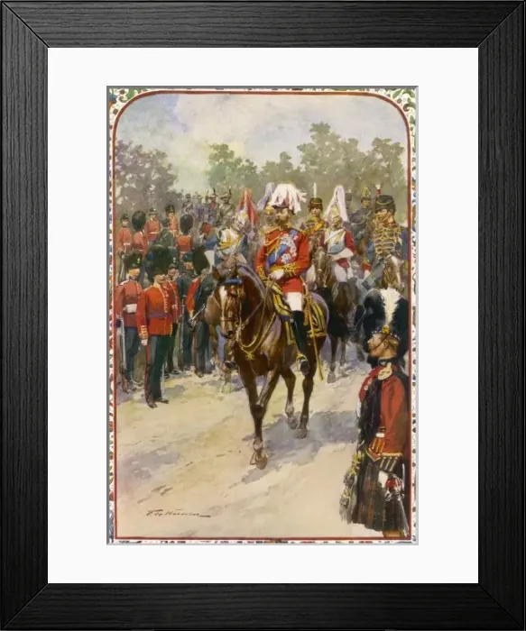Framed Print : George V as Soldier