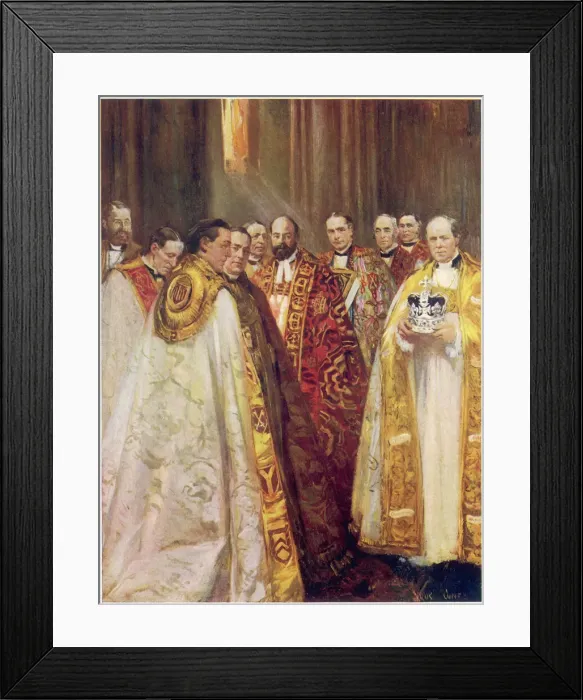 Framed Print : Top English Clergy