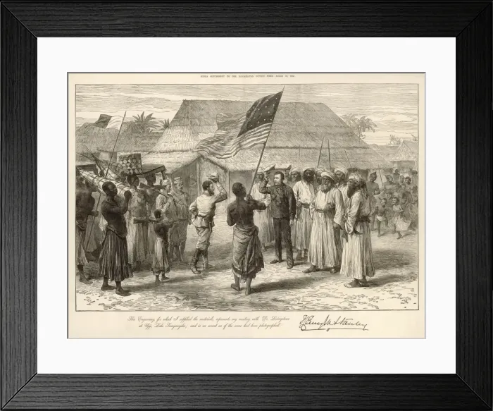 Framed Print : Livingstone Found