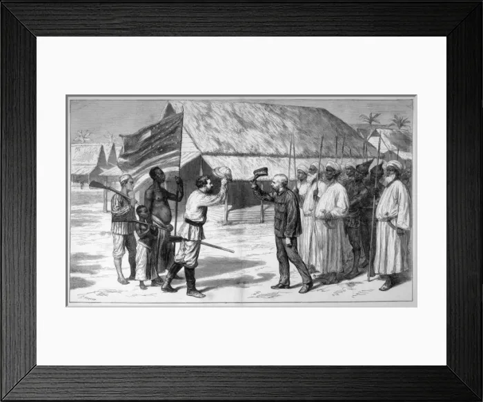 Framed Print : Livingstone and Stanley Framed Print : Livingstone and Stanley