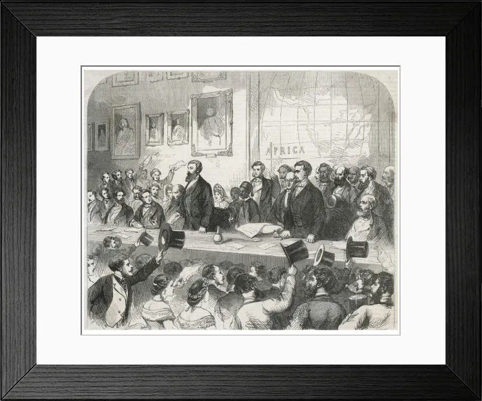 Framed Print : Speke & Grant. Lecture Framed Print : Speke & Grant. Lecture