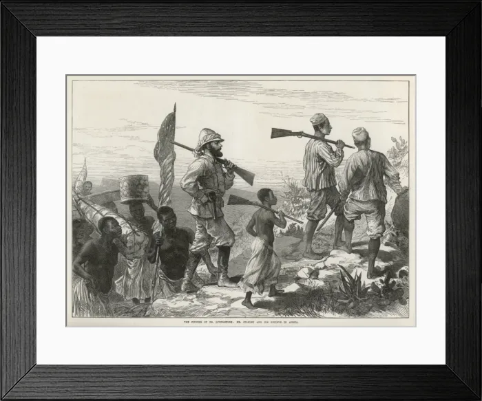 Framed Print : Stanleys Expedition / Iln Framed Print : Stanleys Expedition / Iln