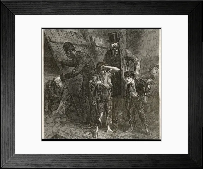 Framed Print : Ragged Truants Captured Framed Print : Ragged Truants Captured