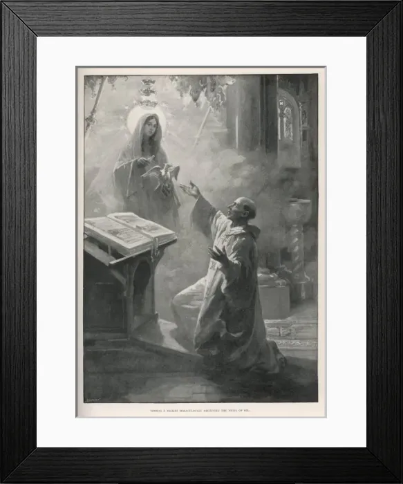 Framed Print : Miracle / Becket Framed Print : Miracle / Becket