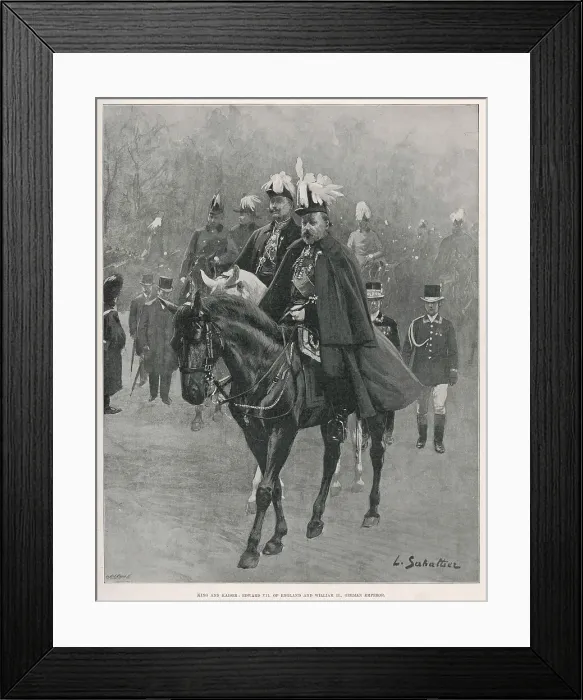 Framed Print : Queen Victoria's Funeral Framed Print : Queen Victoria's Funeral