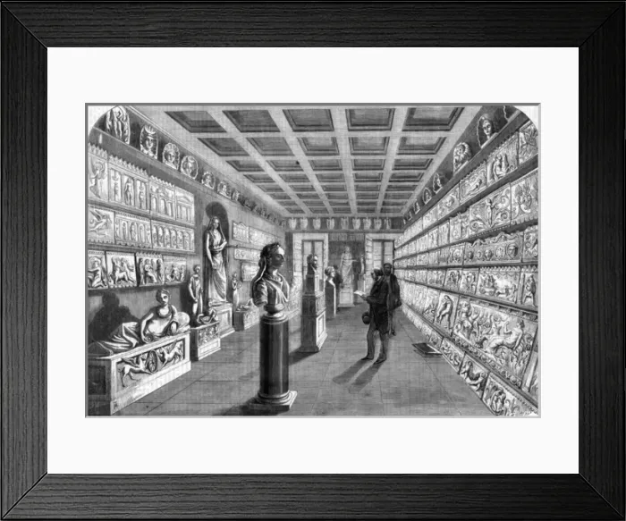 Framed Print : Campana Museum / Sculpture Framed Print : Campana Museum / Sculpture