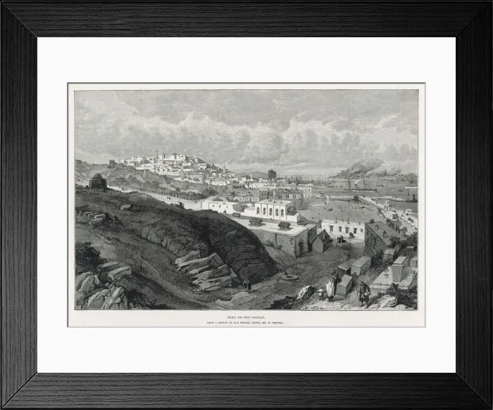 Framed Print : Azerbaijan / Baku / Iln / 1885 Framed Print : Azerbaijan / Baku / Iln / 1885