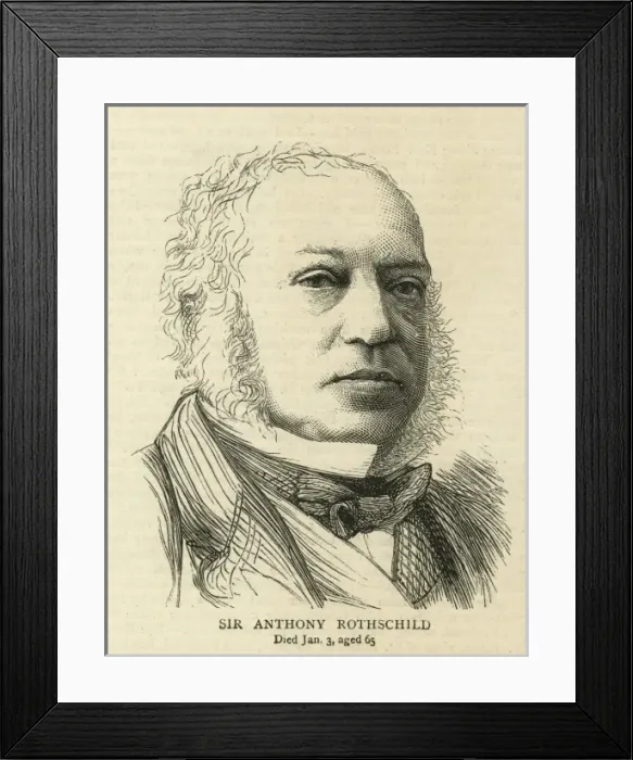 Framed Print : Sir Anthony Rothschild Framed Print : Sir Anthony Rothschild