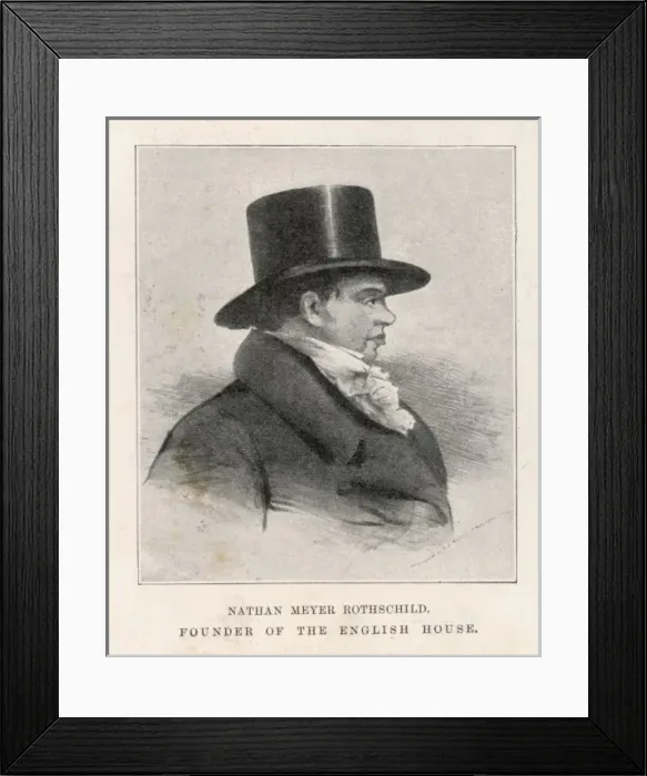 Framed Print : Nathan Mayer Rothschild Framed Print : Nathan Mayer Rothschild