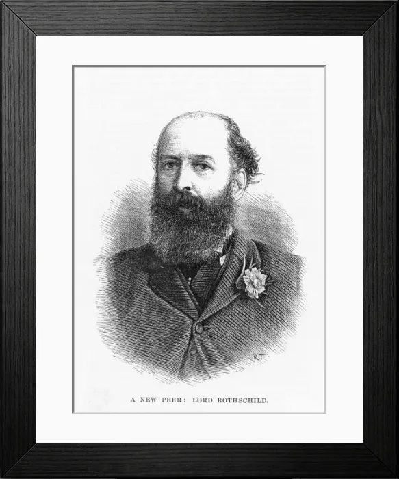 Framed Print : Nathan Meyer Rothschild Framed Print : Nathan Meyer Rothschild