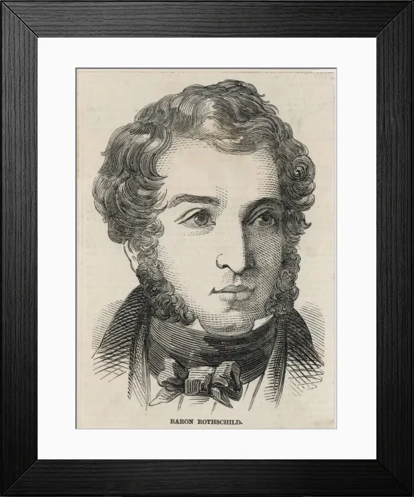 Framed Print : Lionel Nathan Rothschild Framed Print : Lionel Nathan Rothschild