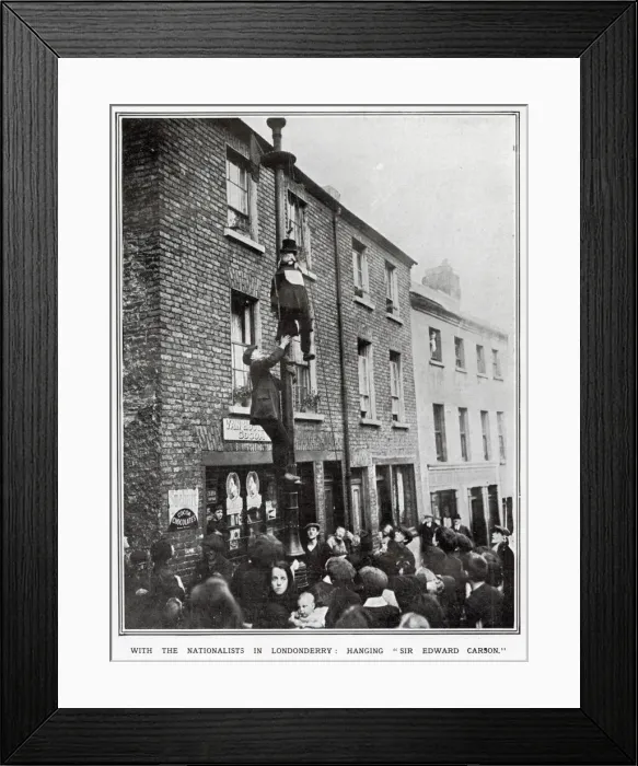 Framed Print : The annual celebration of the Relief of Derry Framed Print : The annual celebration of the Relief of Derry